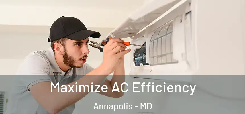  Maximize AC Efficiency Annapolis - MD