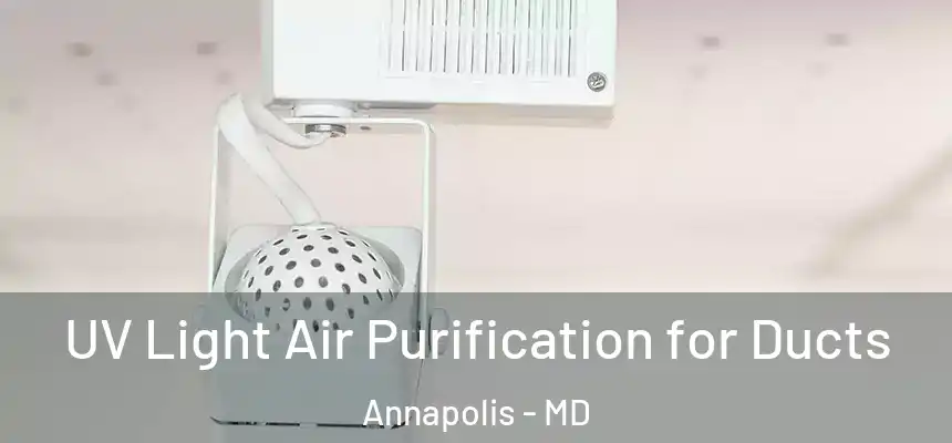  UV Light Air Purification for Ducts Annapolis - MD